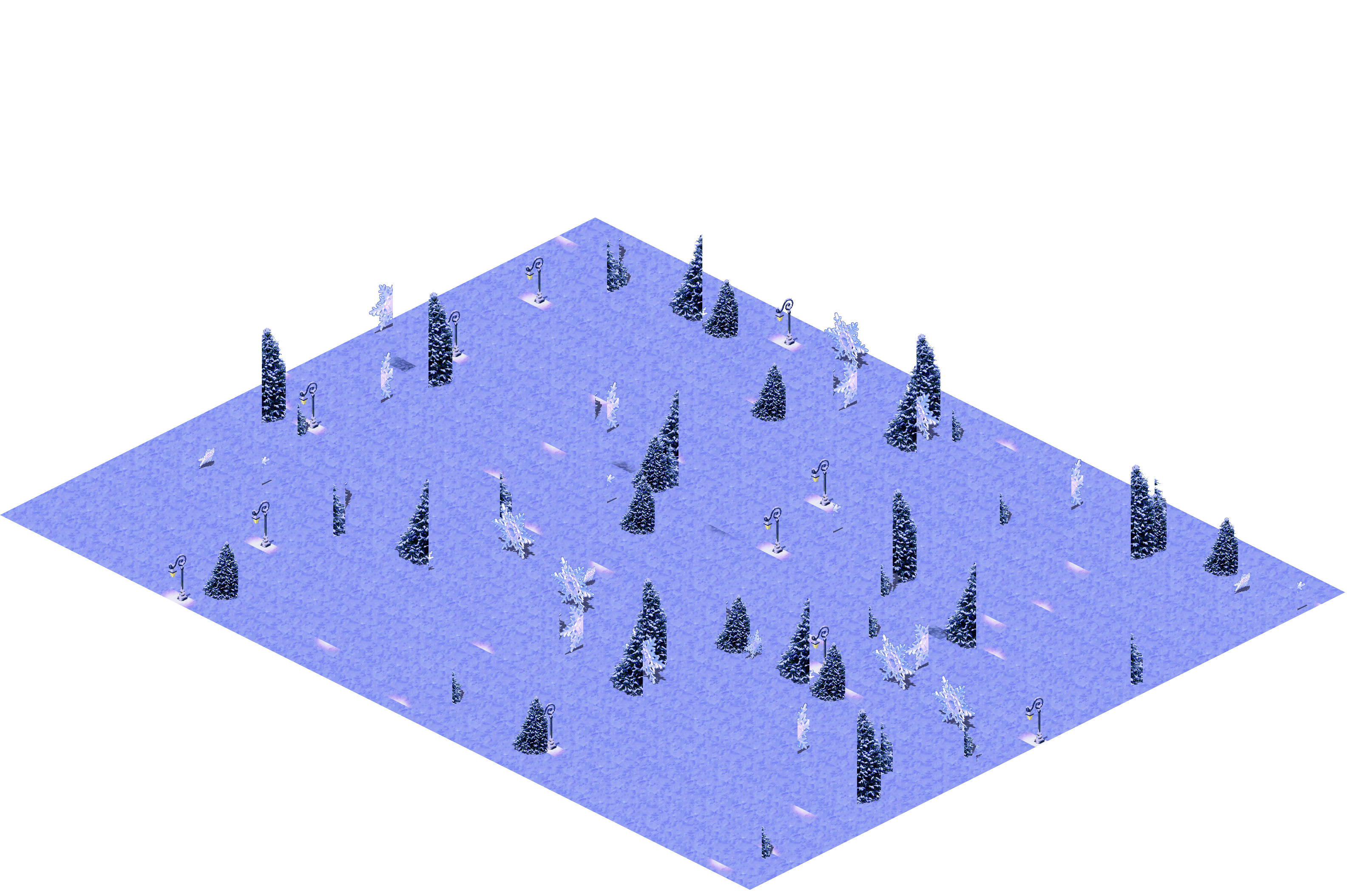 Map 7070 rendered terrain map