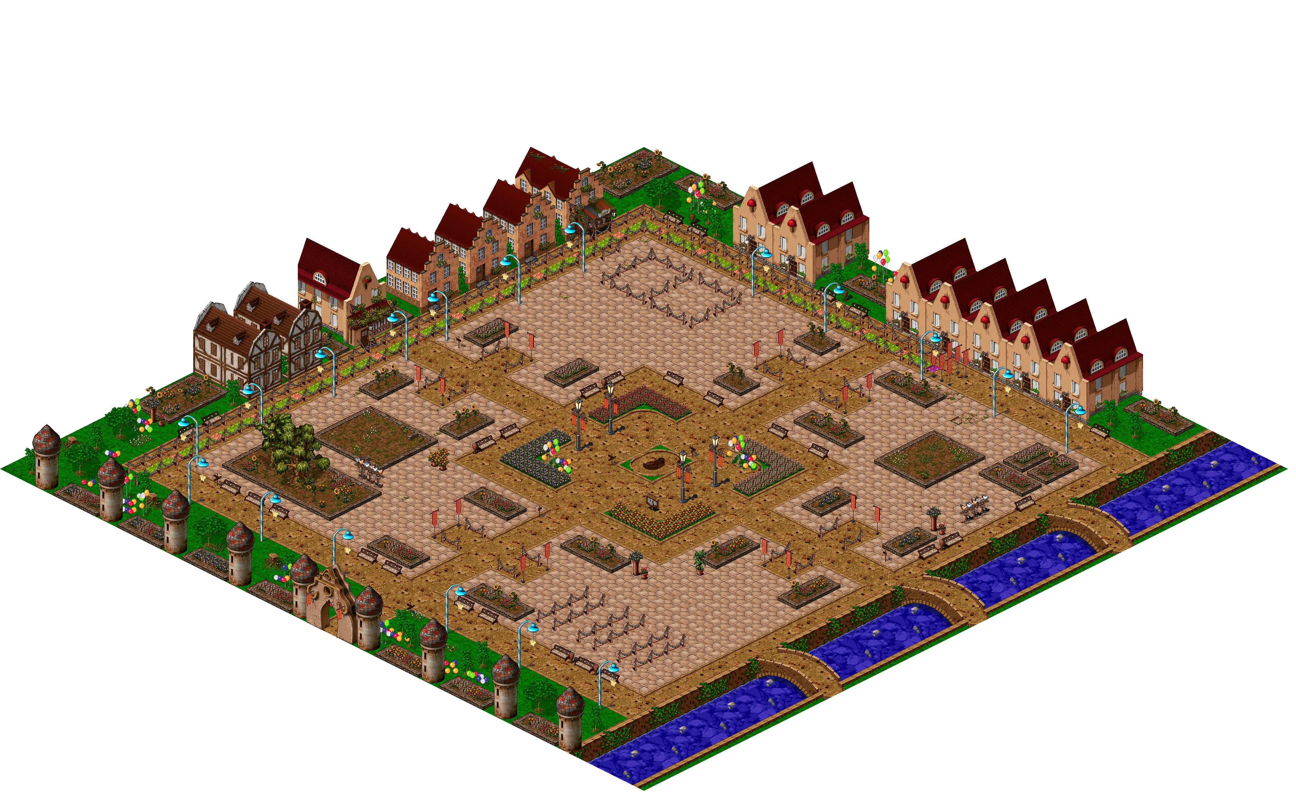 Oren Fair rendered terrain map