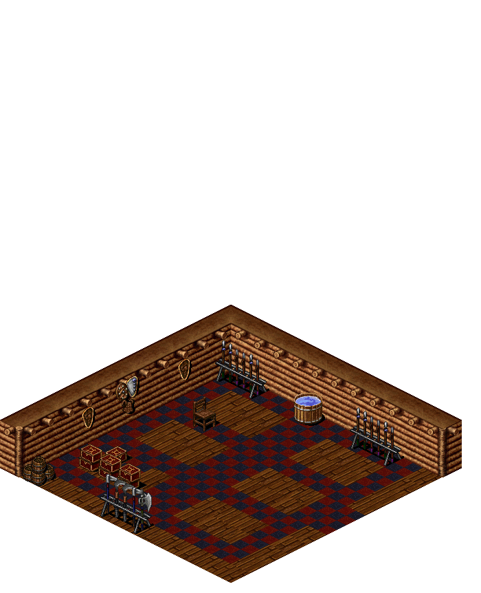 Mileth Training Room rendered terrain map