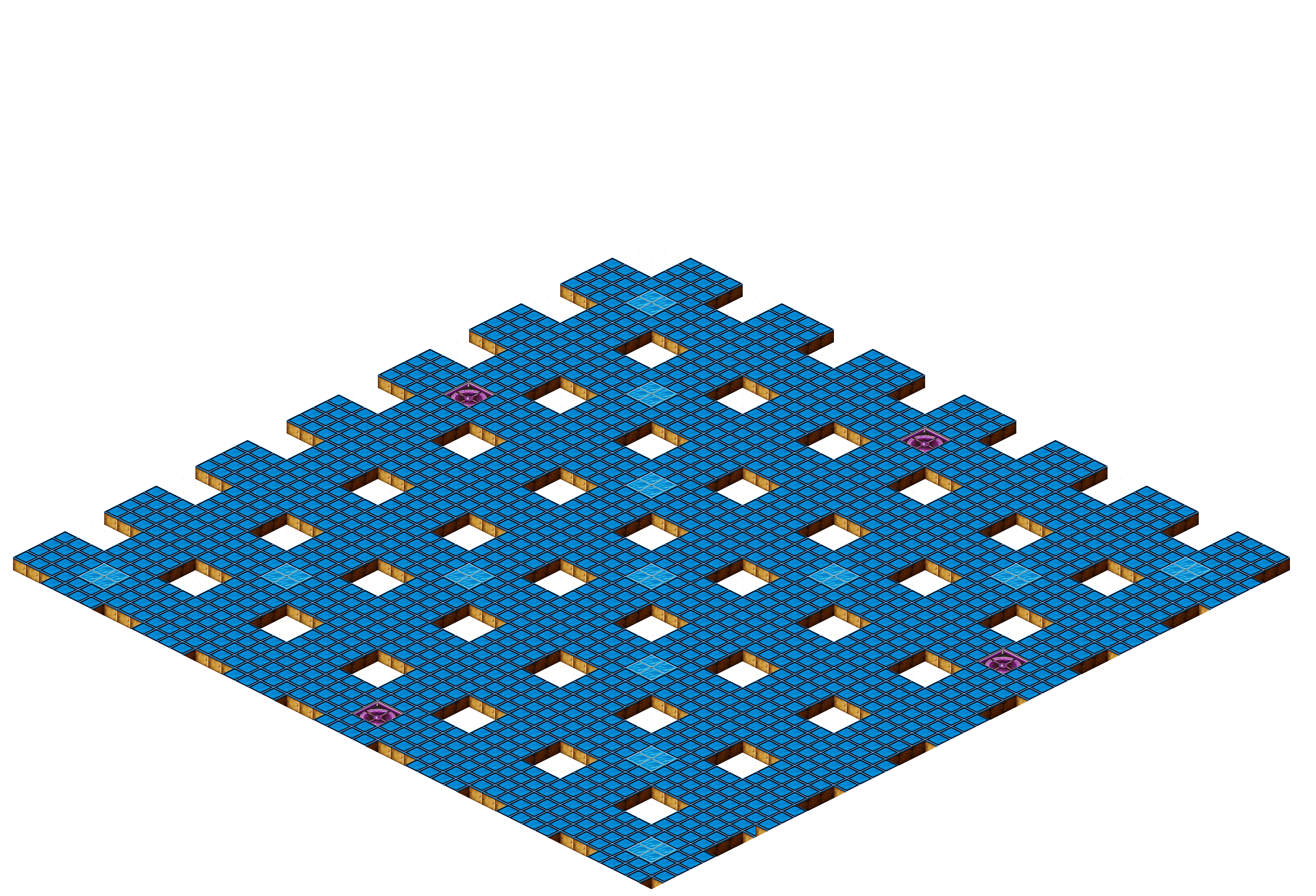 Map 7313 rendered terrain map