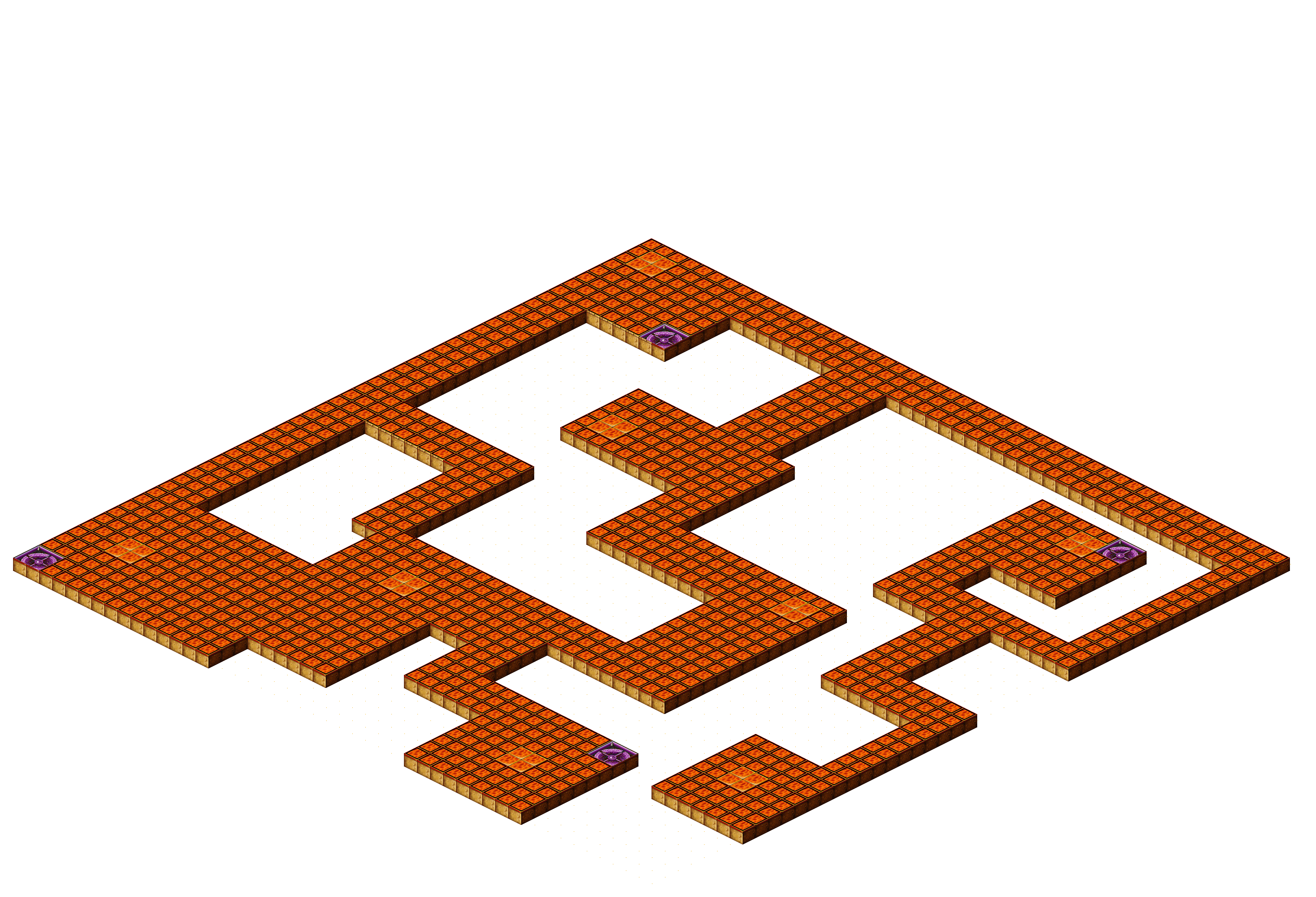 Map 7320 rendered terrain map