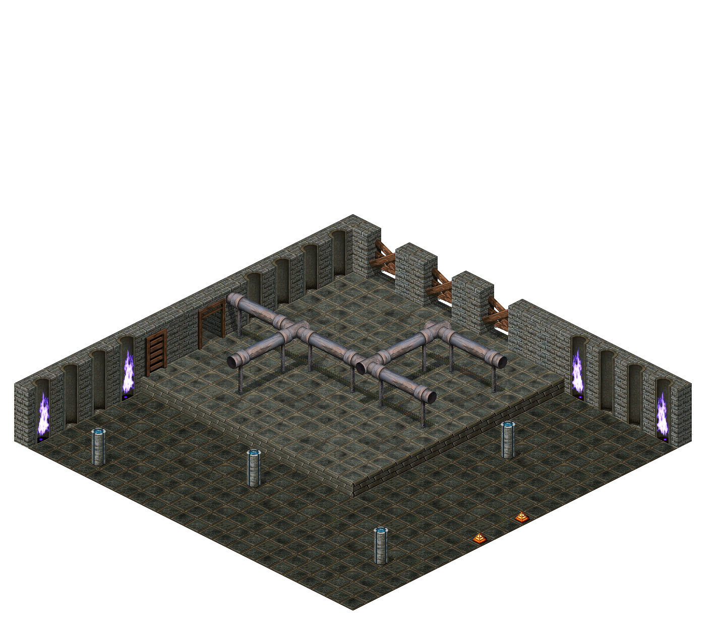 Loures Sewer Canal 8 rendered terrain map