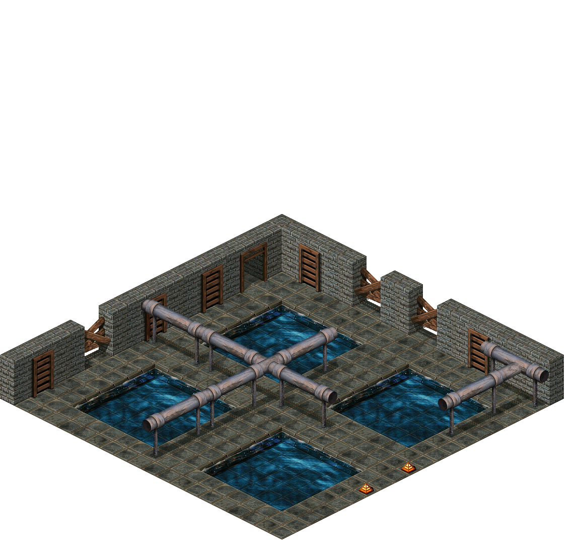 Loures Sewer Canal 10 rendered terrain map
