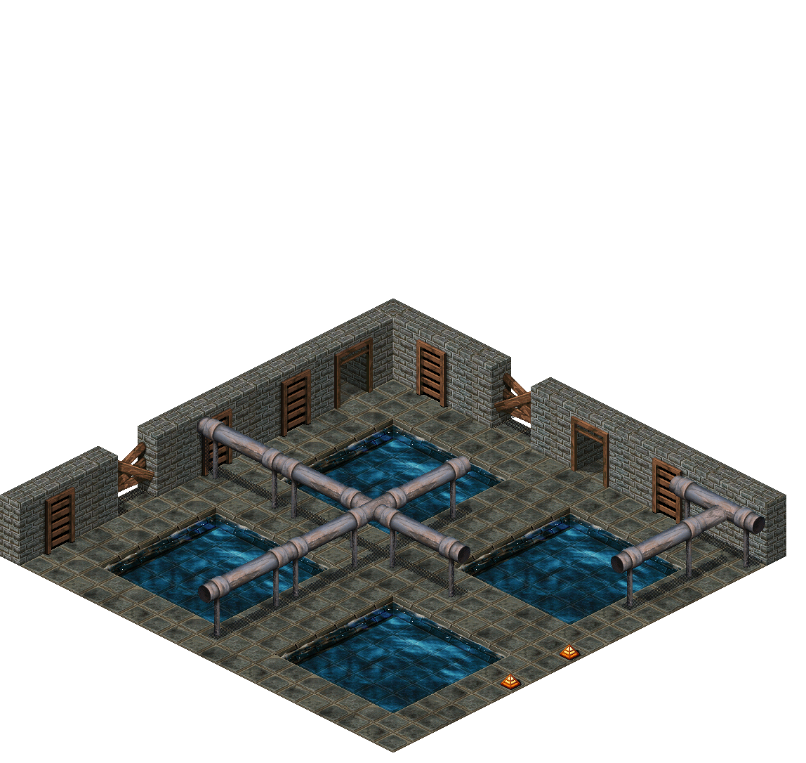 Loures Sewer Canal 16 rendered terrain map