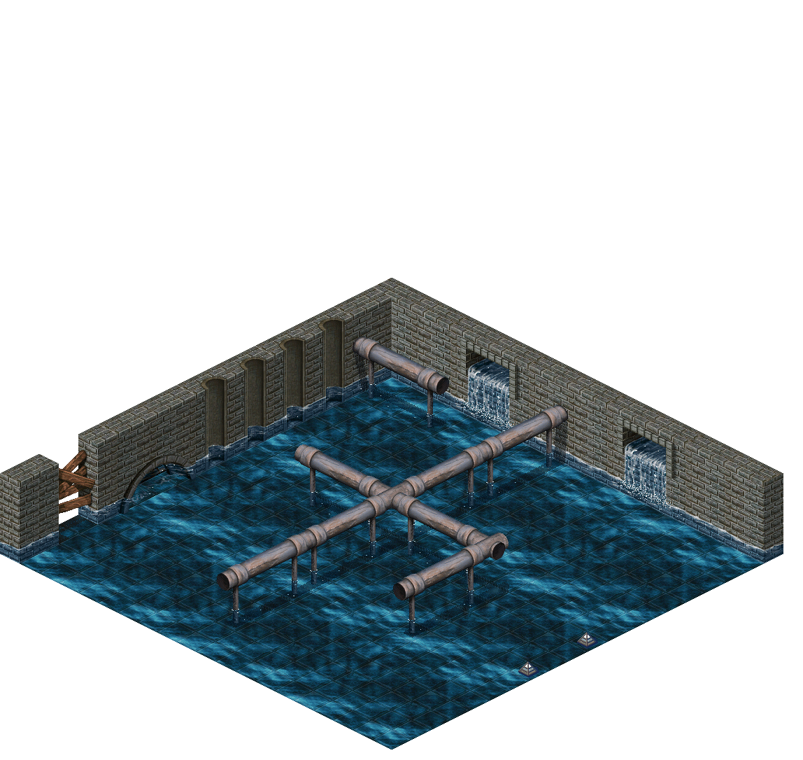 Loures Sewer Canal 19 rendered terrain map