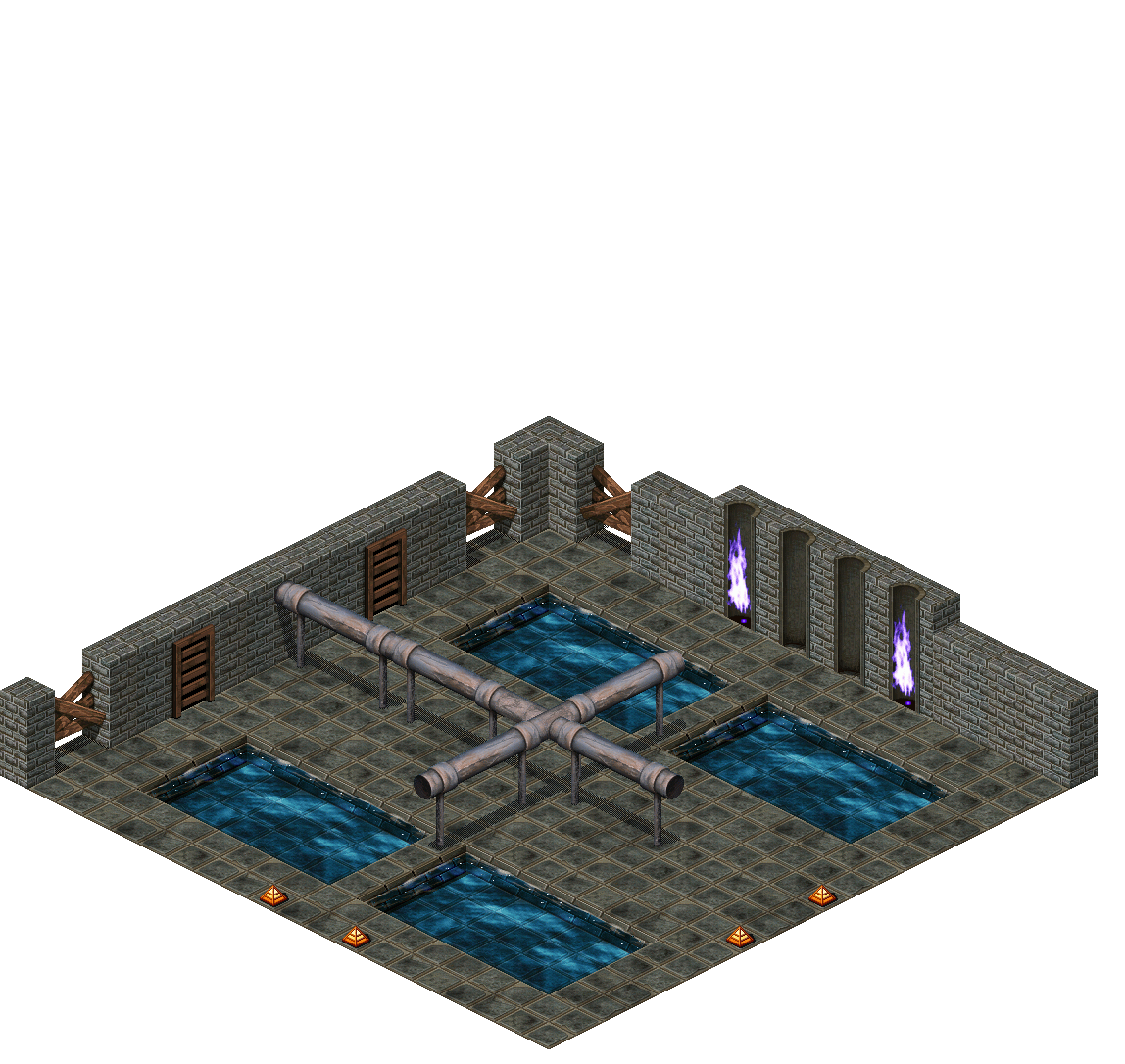 Loures Sewer Canal 23 rendered terrain map