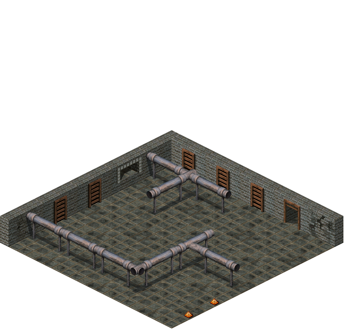 Loures Sewer Canal 24 rendered terrain map