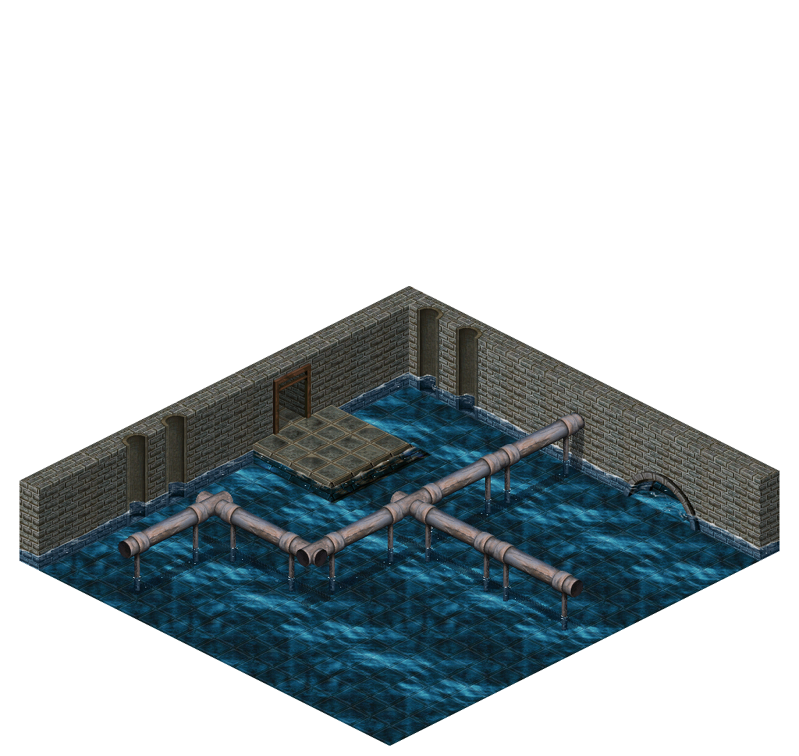 Loures Sewer Canal 31 rendered terrain map