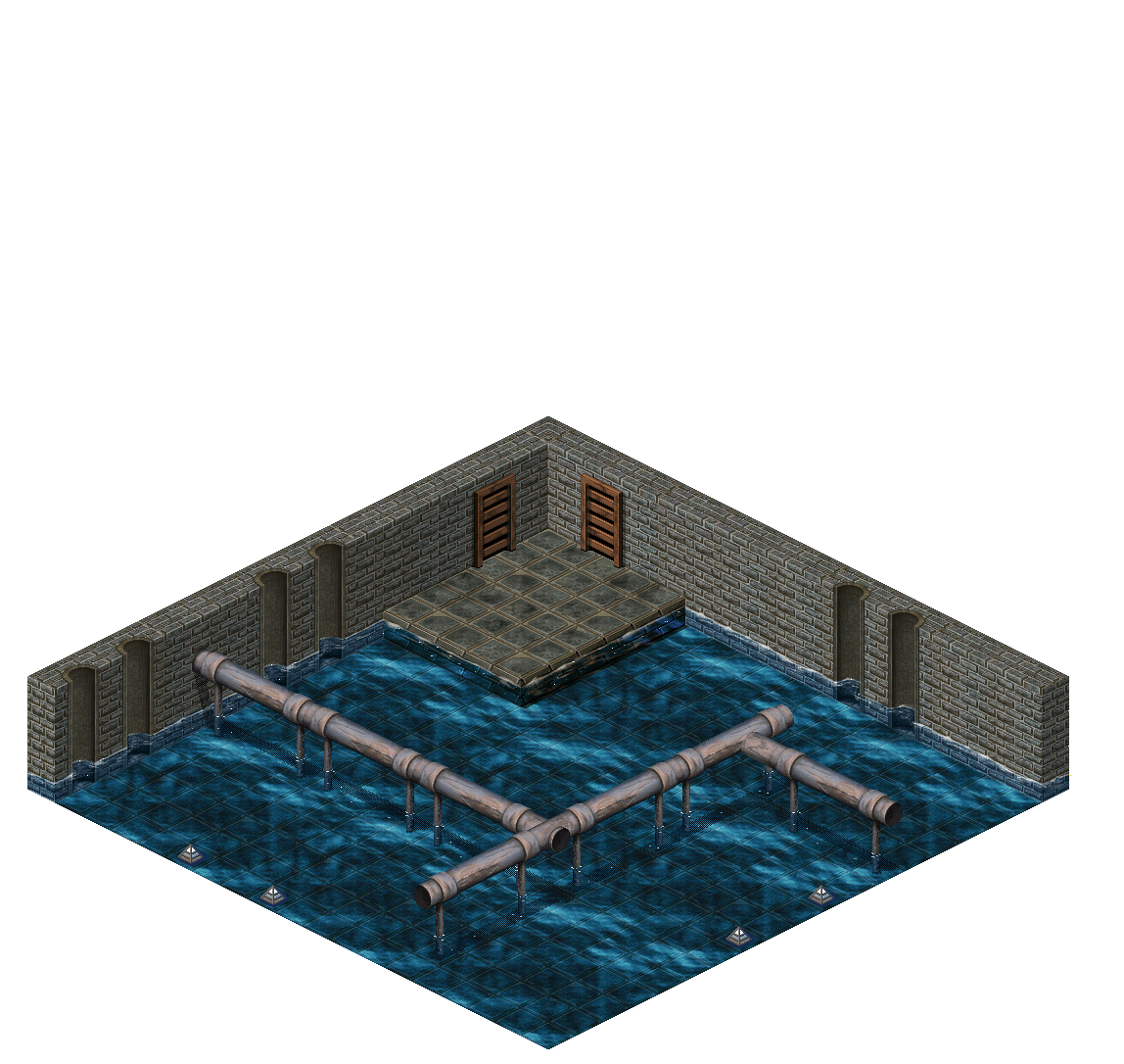 Loures Sewer Canal 33 rendered terrain map