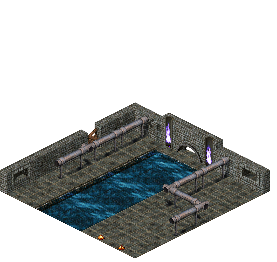 Loures Sewer Canal 42 rendered terrain map