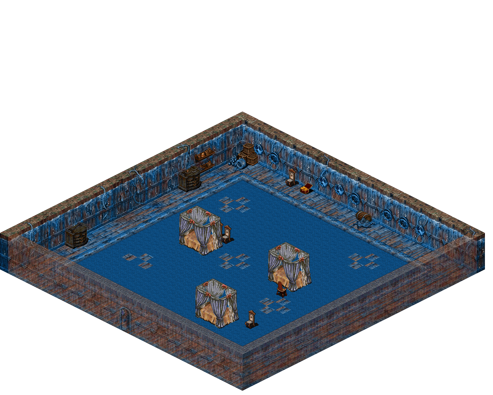 Wrecked Ship 2-3 rendered terrain map