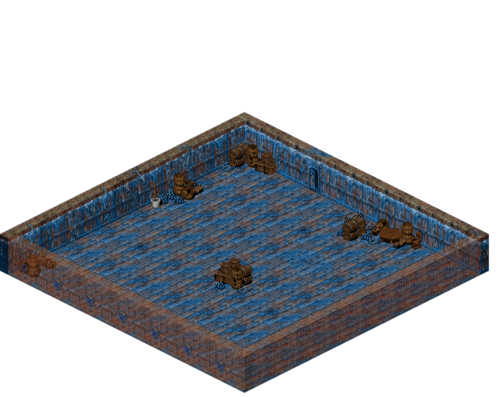 Wrecked Ship 3-6 rendered terrain map