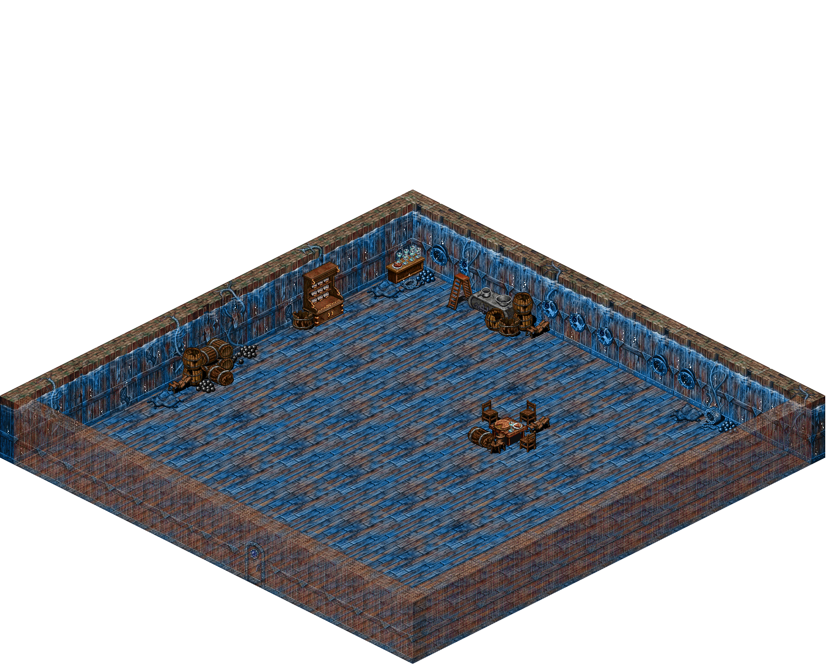 Wrecked Ship 4-3 rendered terrain map