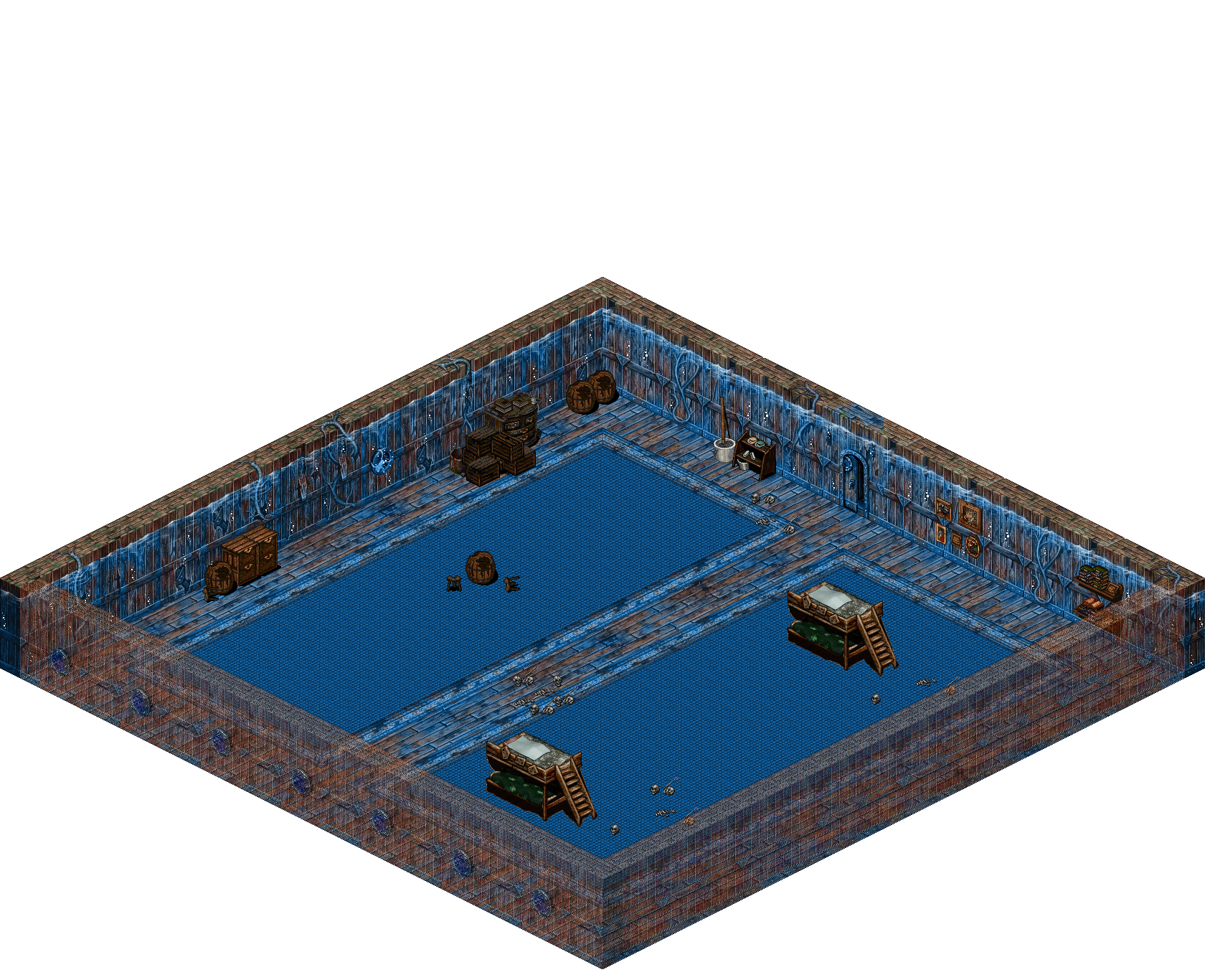 Wrecked Ship 1-1 rendered terrain map
