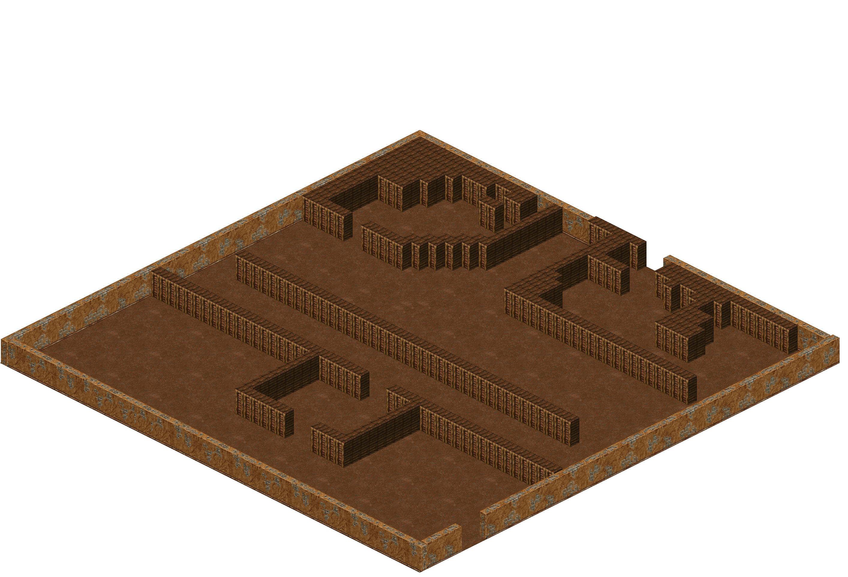 Blackstar Crypt 7 rendered terrain map