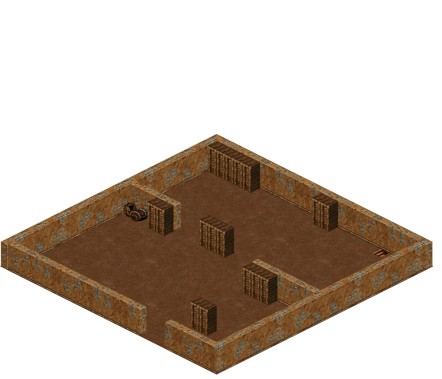Blackstar Crypt 1 rendered terrain map