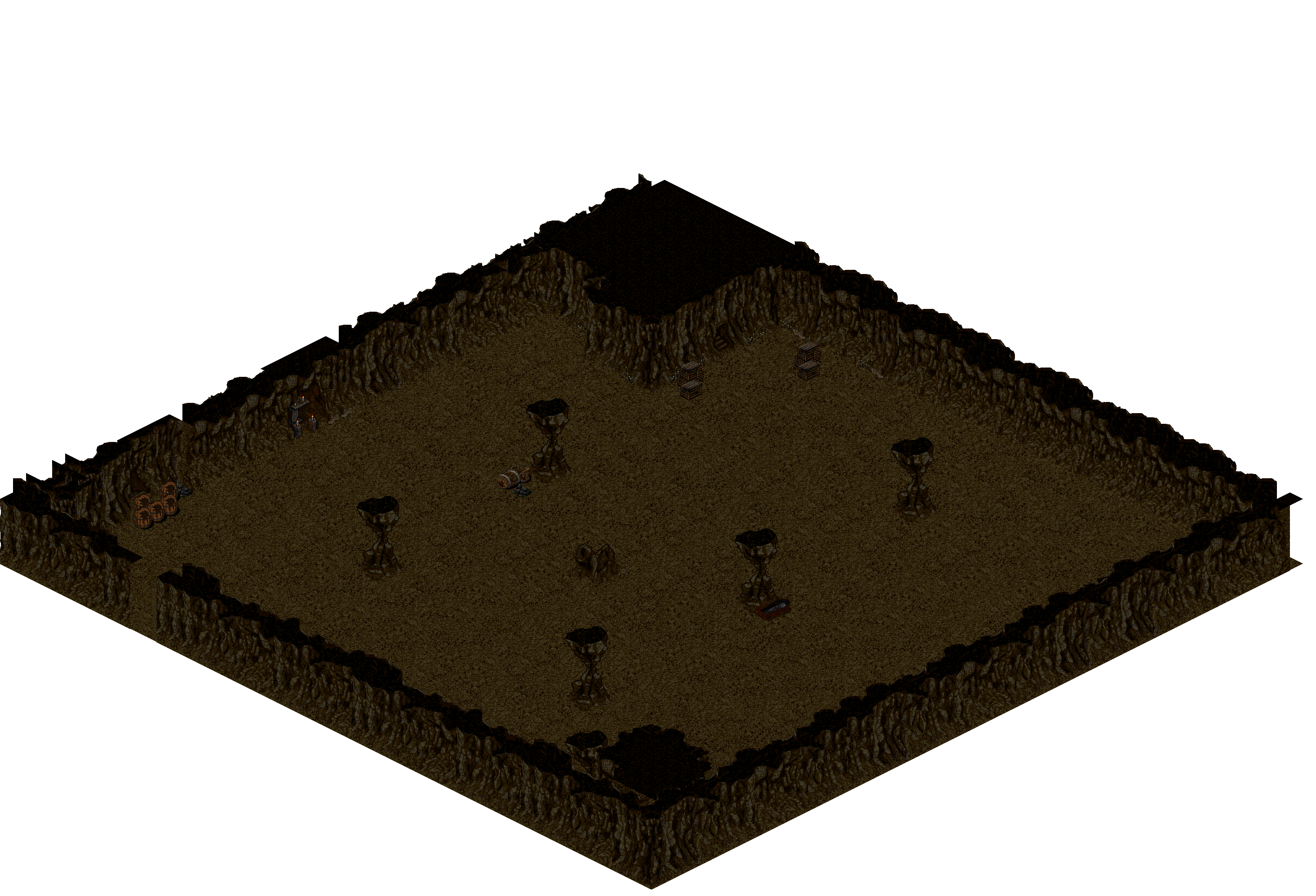 Blackstar Crypt 10 rendered terrain map