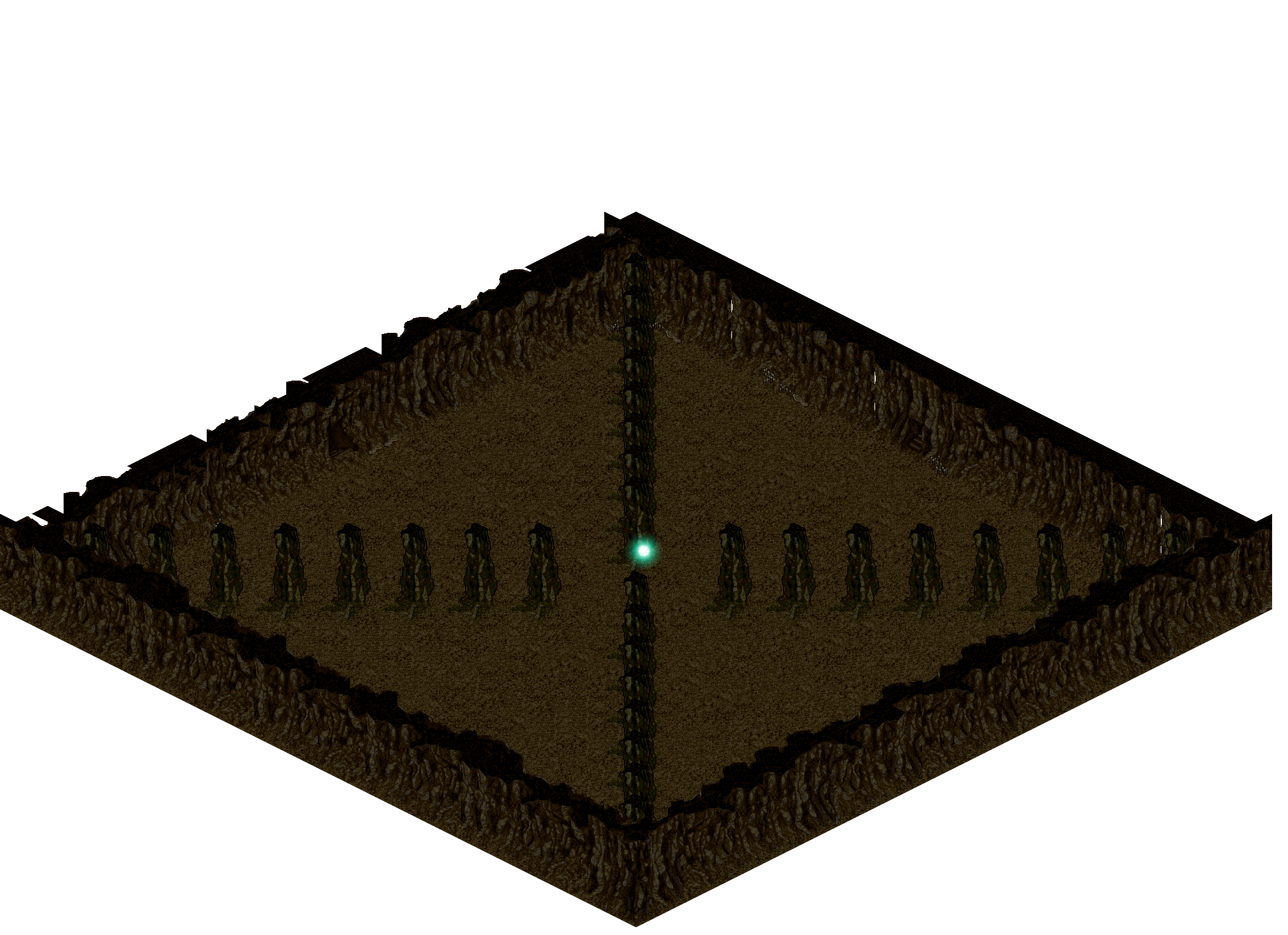 Blackstar Crypt 13 rendered terrain map