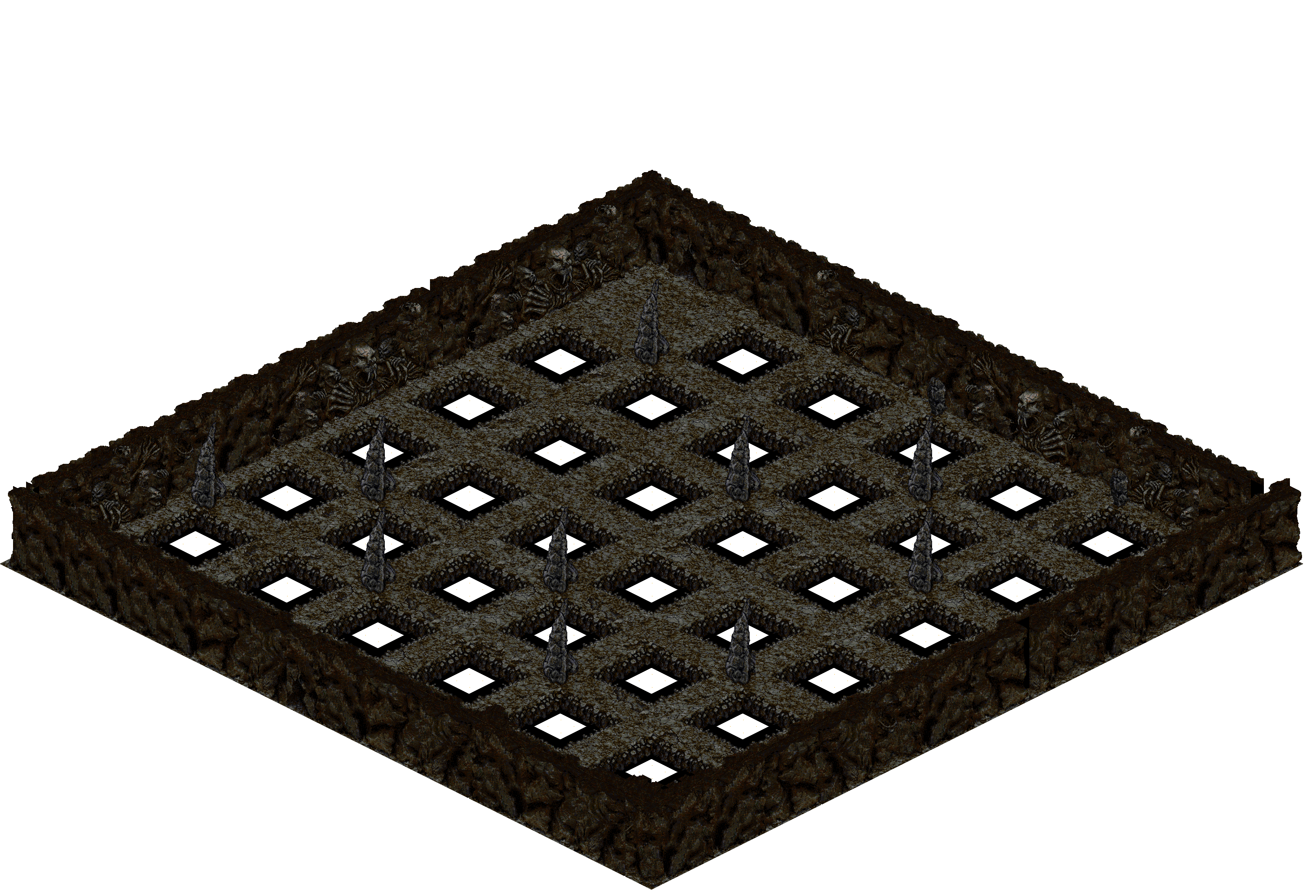 Blackstar Crypt 16 rendered terrain map