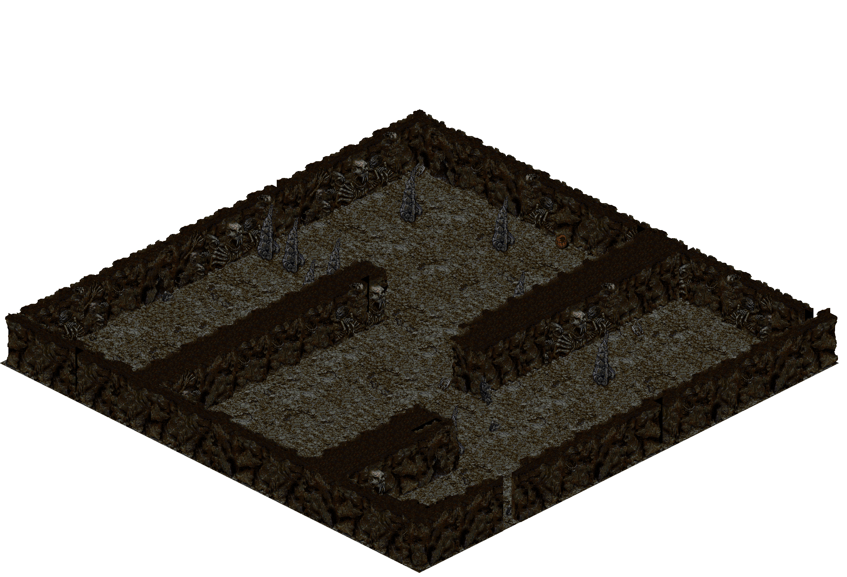 Blackstar Crypt 17 rendered terrain map