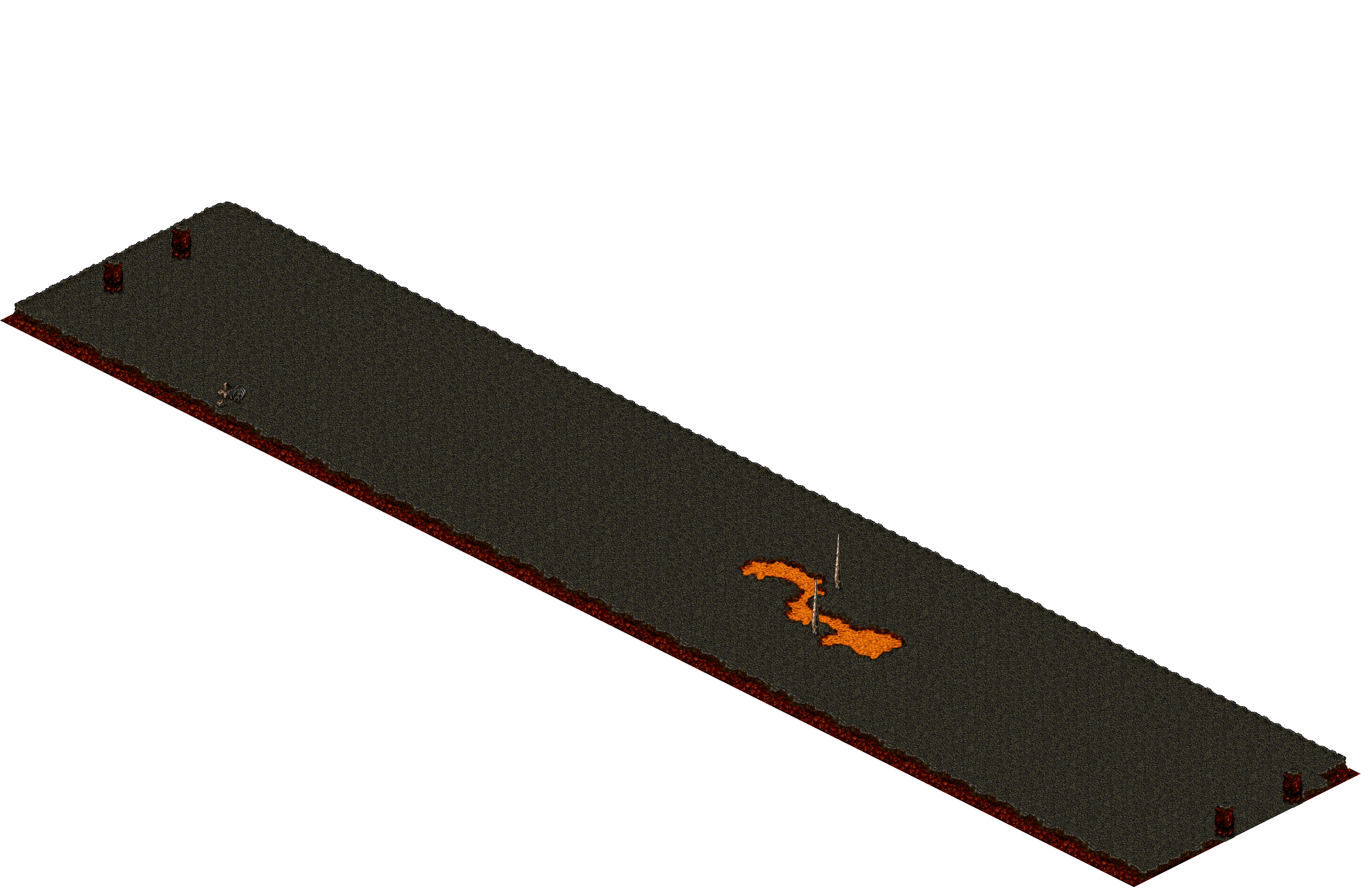 Chadul's Realm 4 rendered terrain map