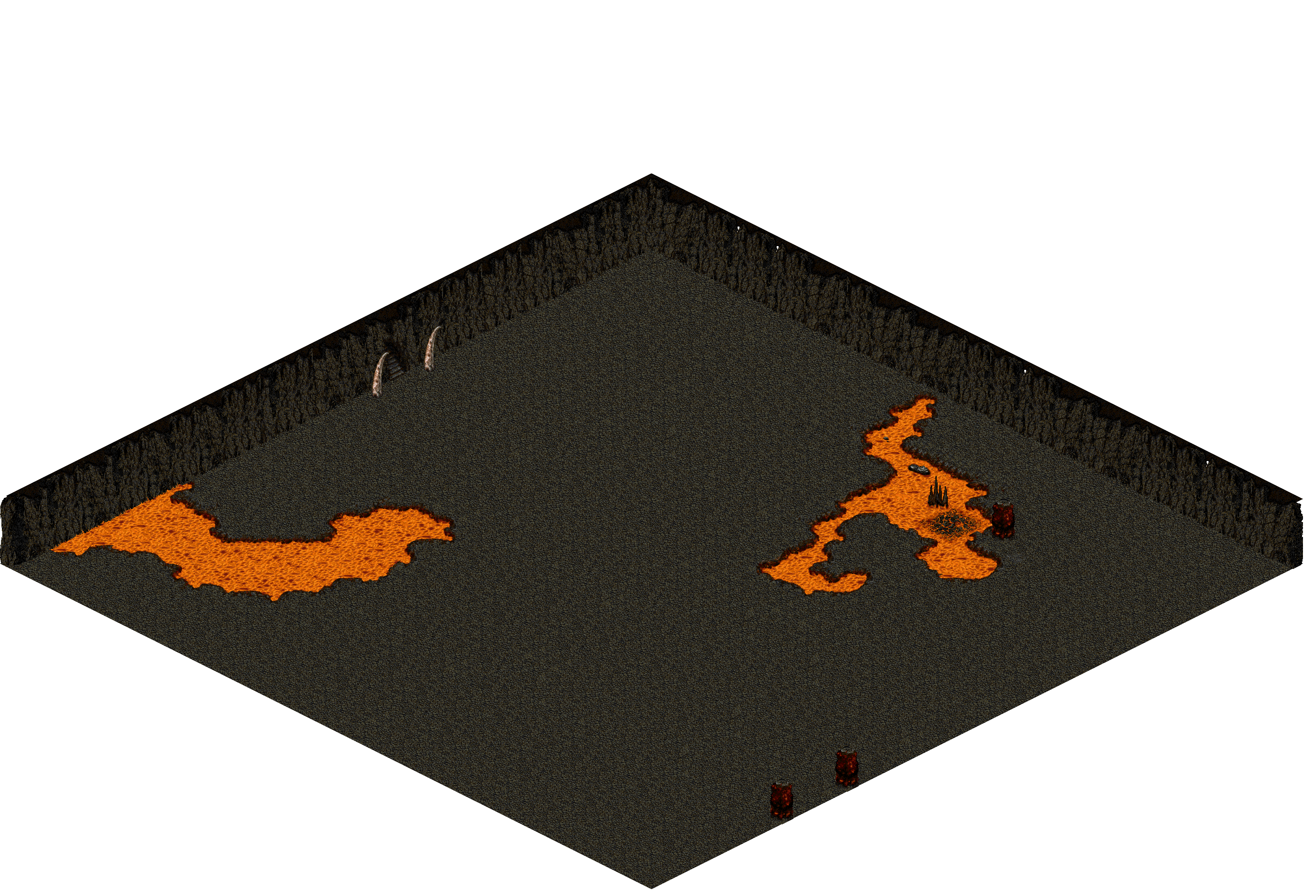 Chadul's Realm 5 rendered terrain map