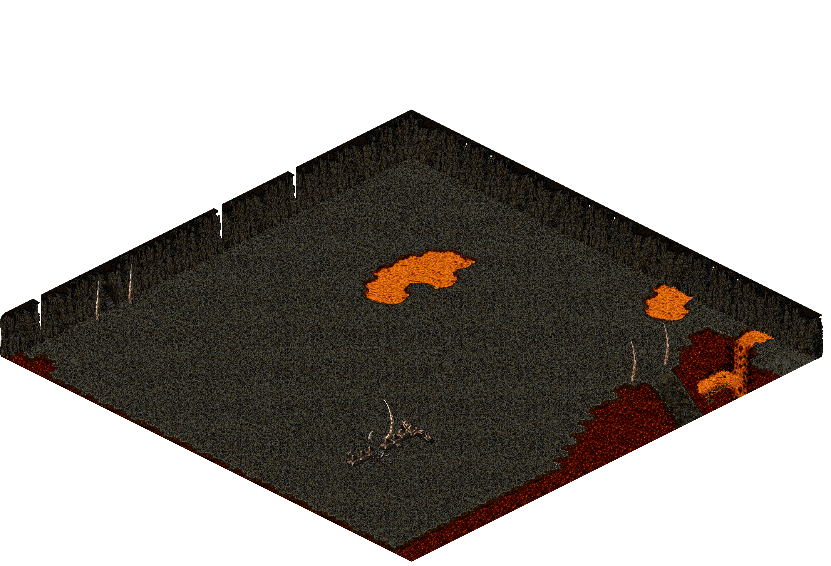 Chadul's Realm 7 rendered terrain map