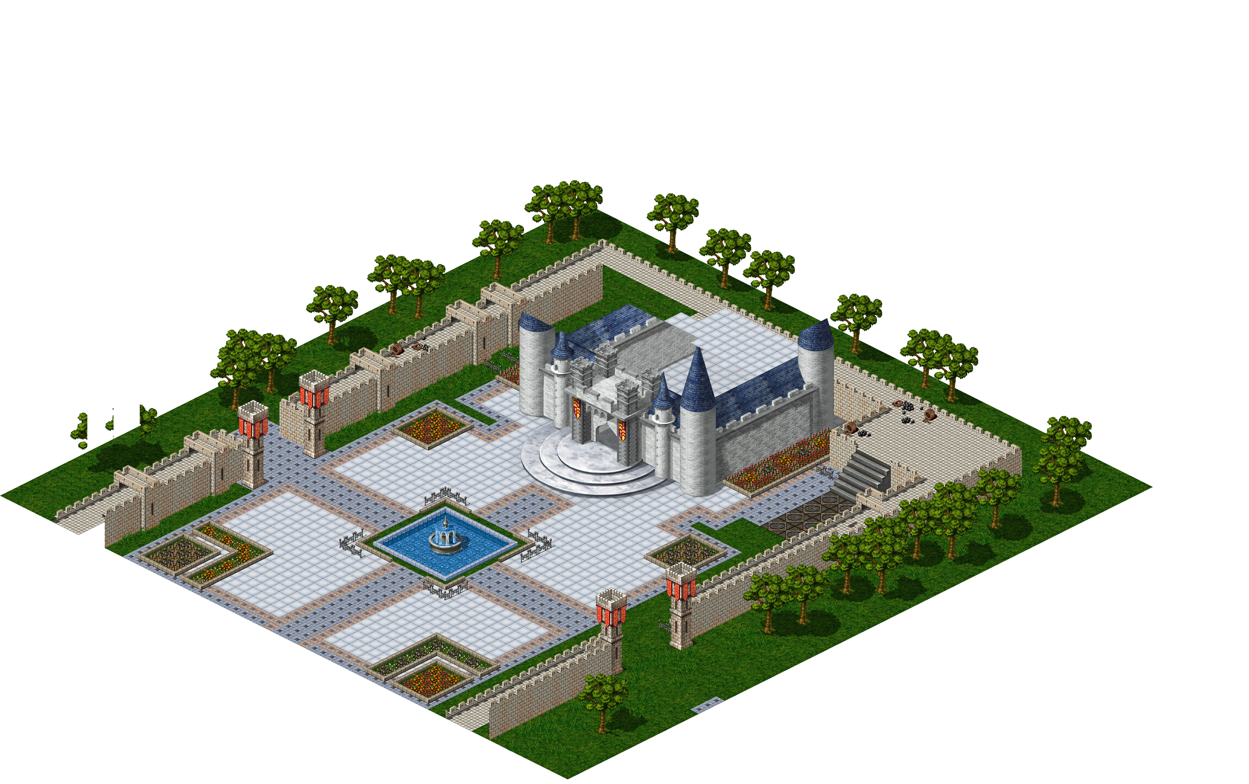 Chadul's Loures 1 rendered terrain map