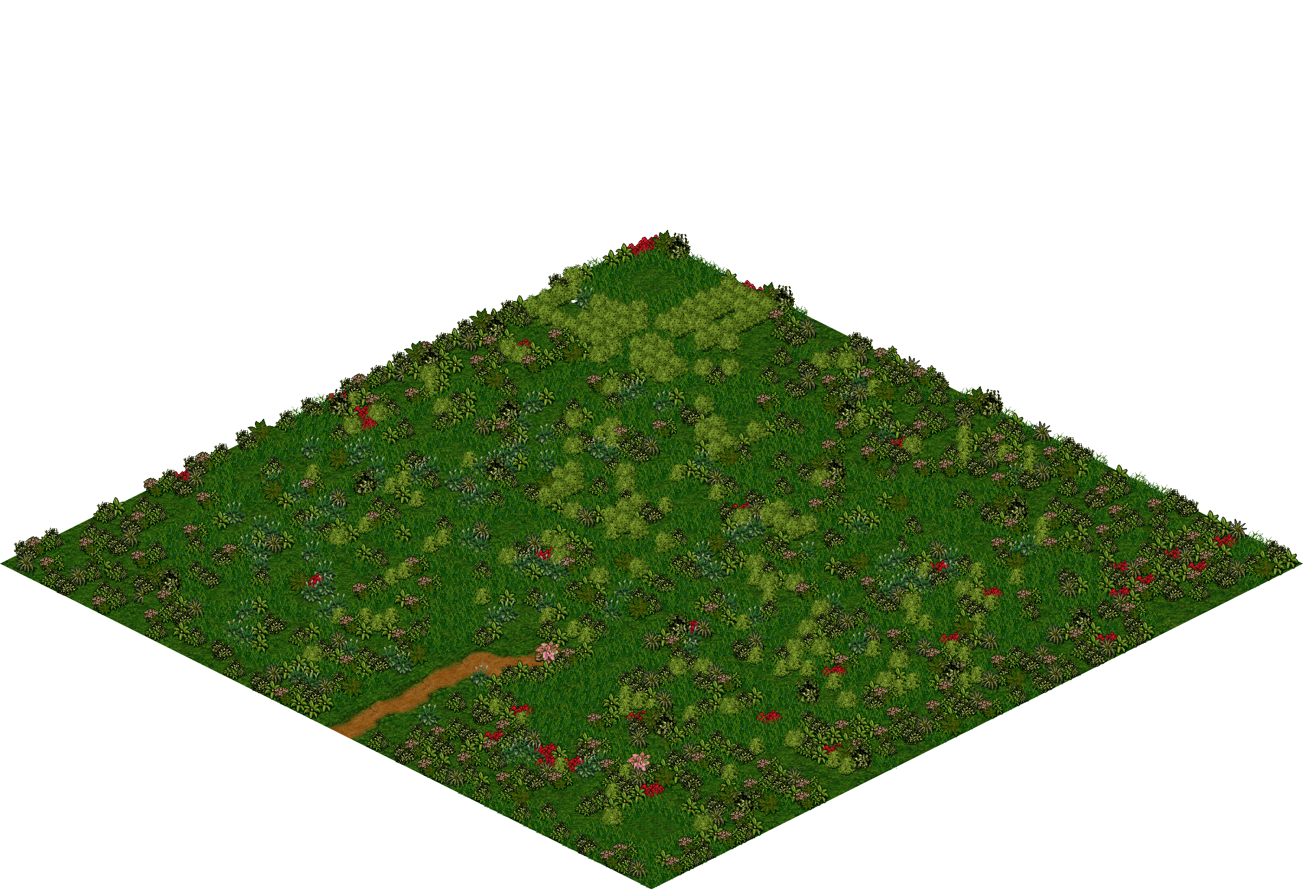 Grasslands 21 rendered terrain map