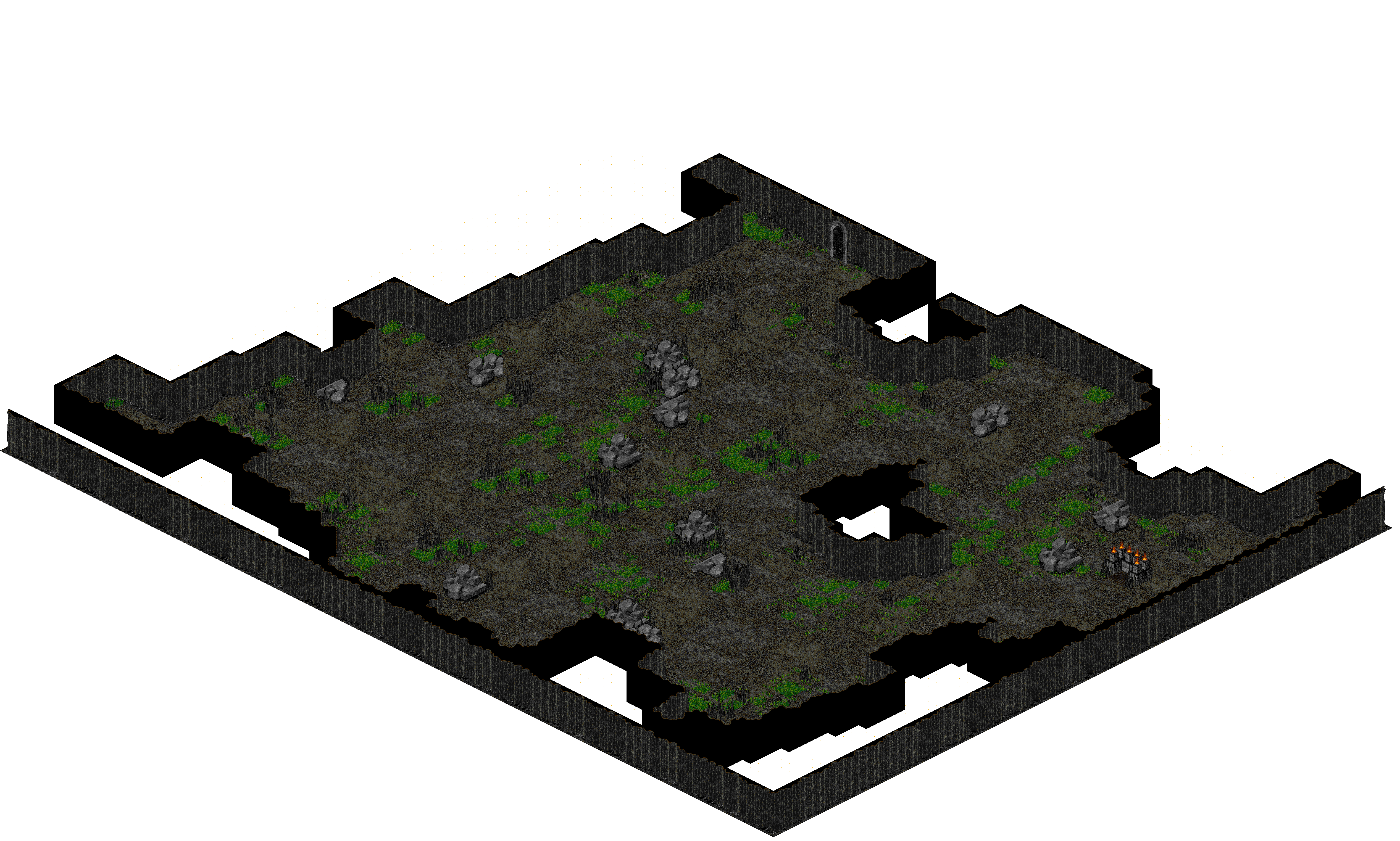 Map 912 rendered terrain map