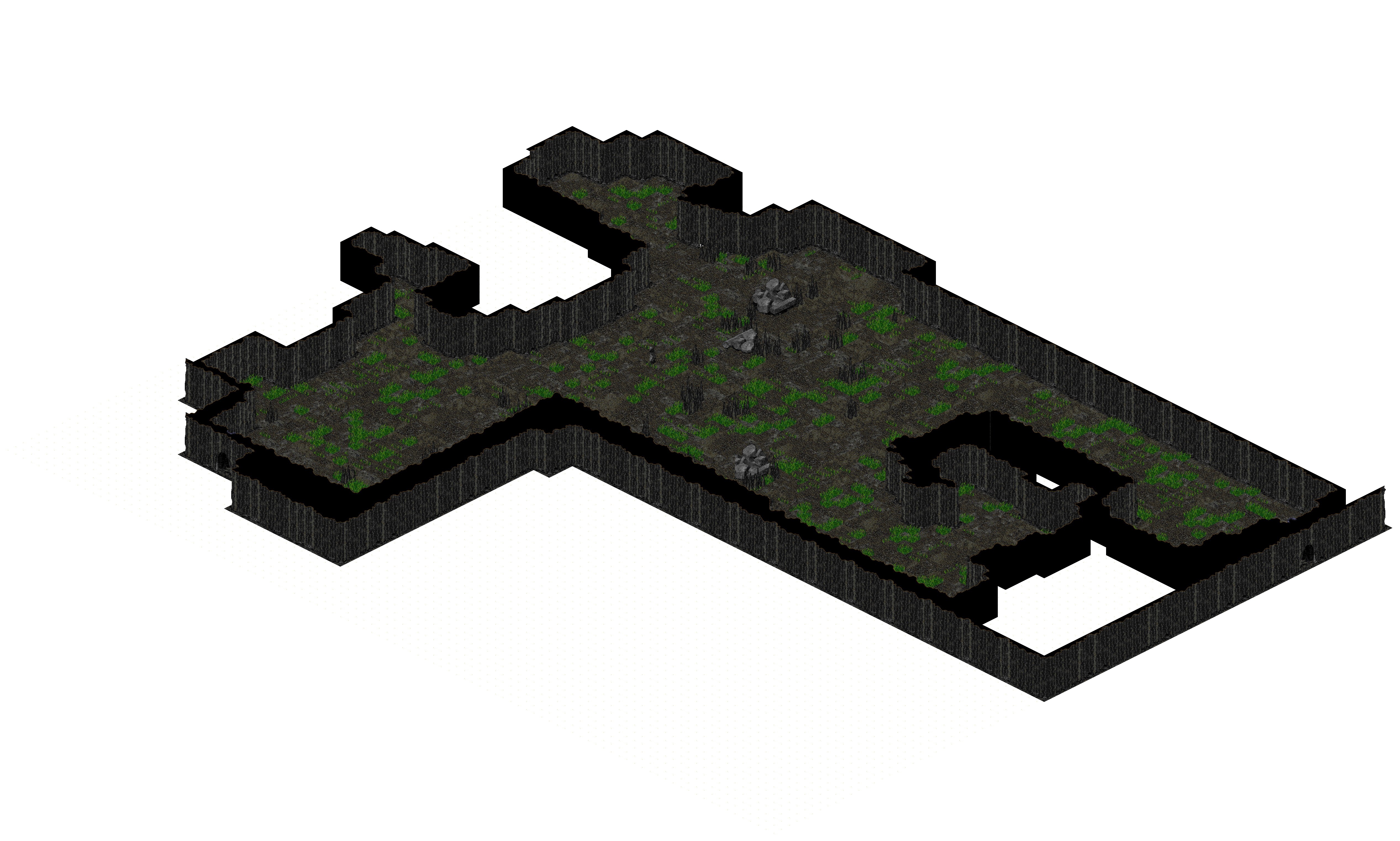 Map 921 rendered terrain map
