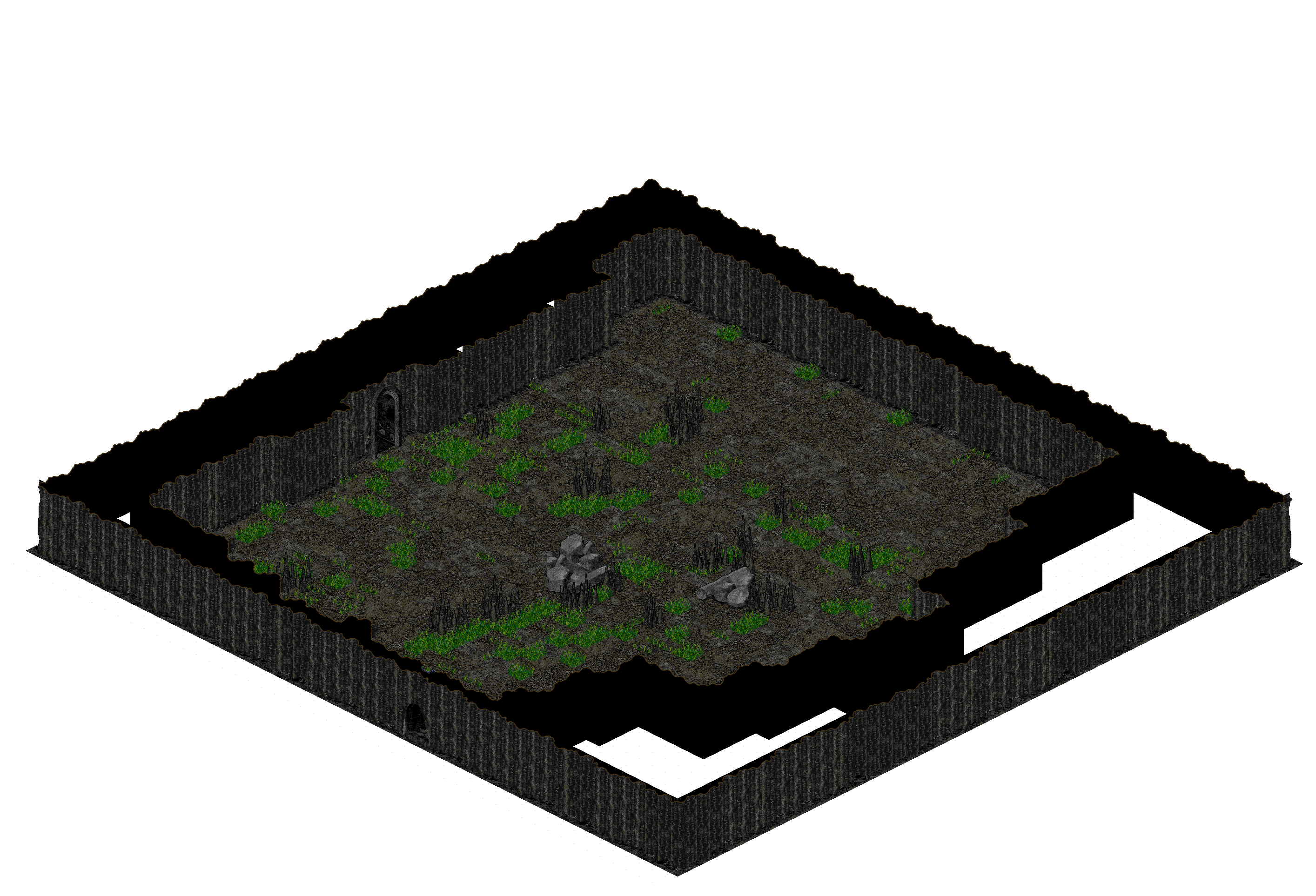 Map 928 rendered terrain map