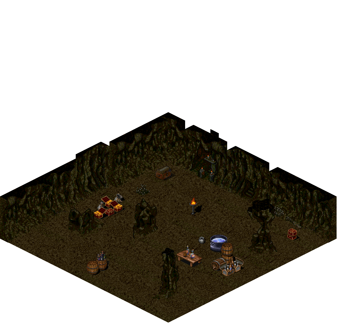 Map 958 rendered terrain map