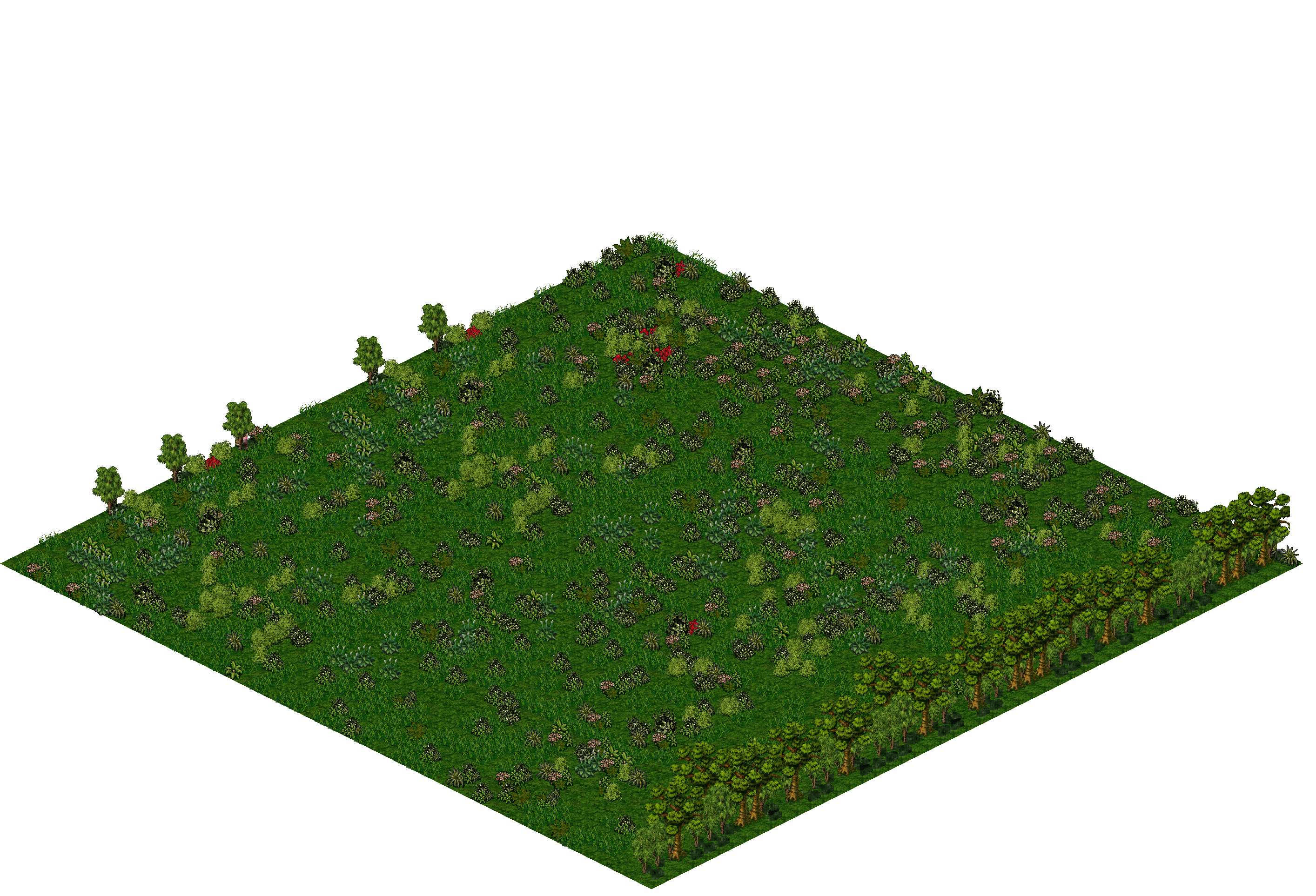 Grasslands 13 rendered terrain map