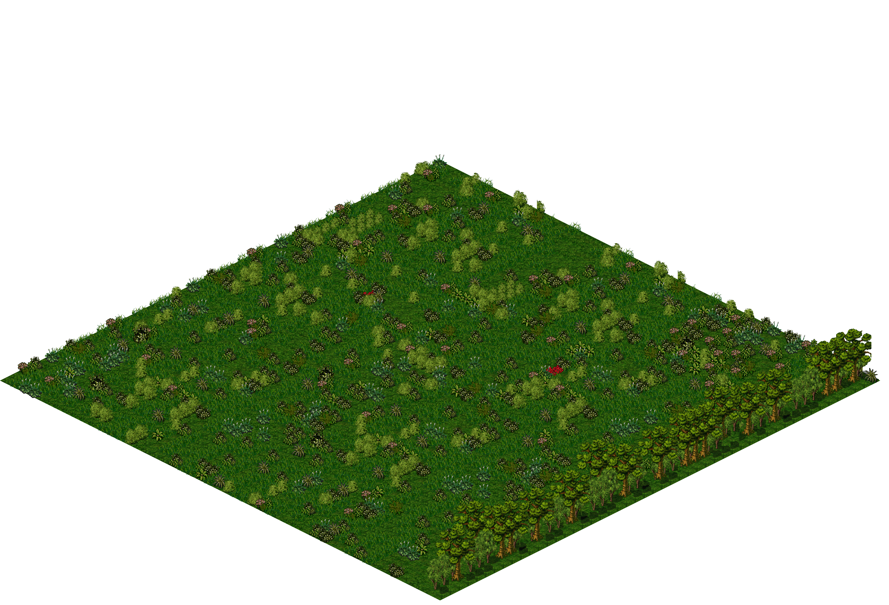 Grasslands 14 rendered terrain map