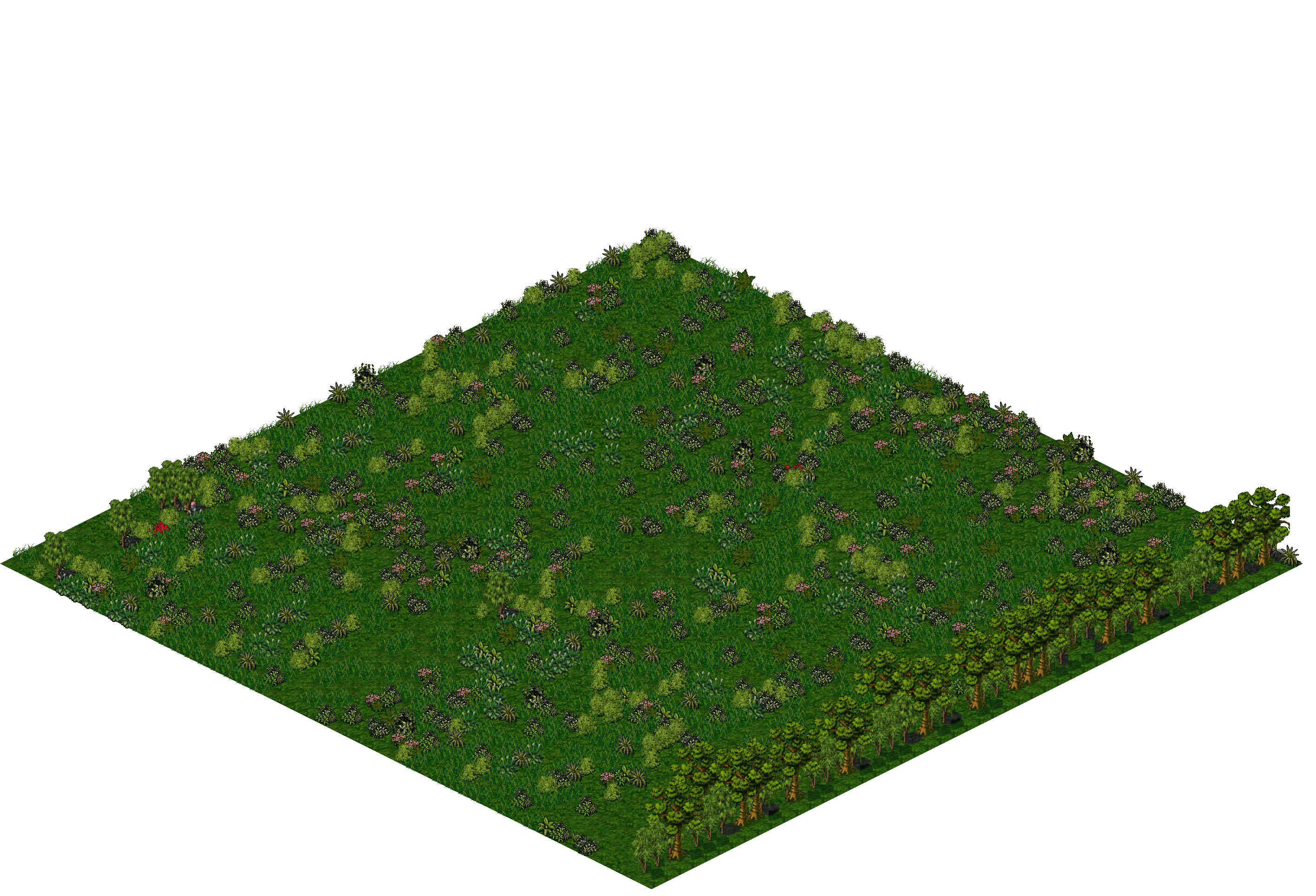 Grasslands 16 rendered terrain map