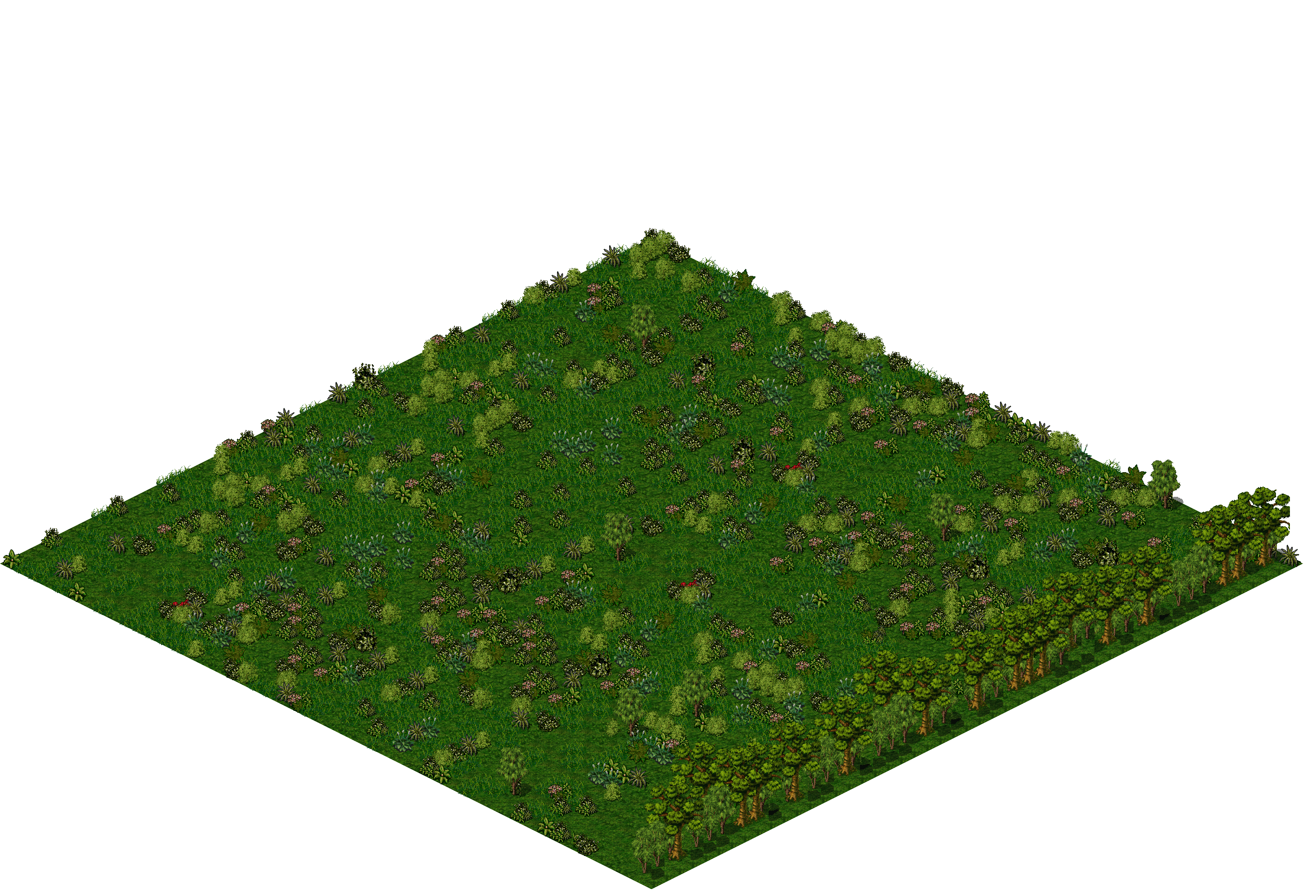 Grasslands 17 rendered terrain map