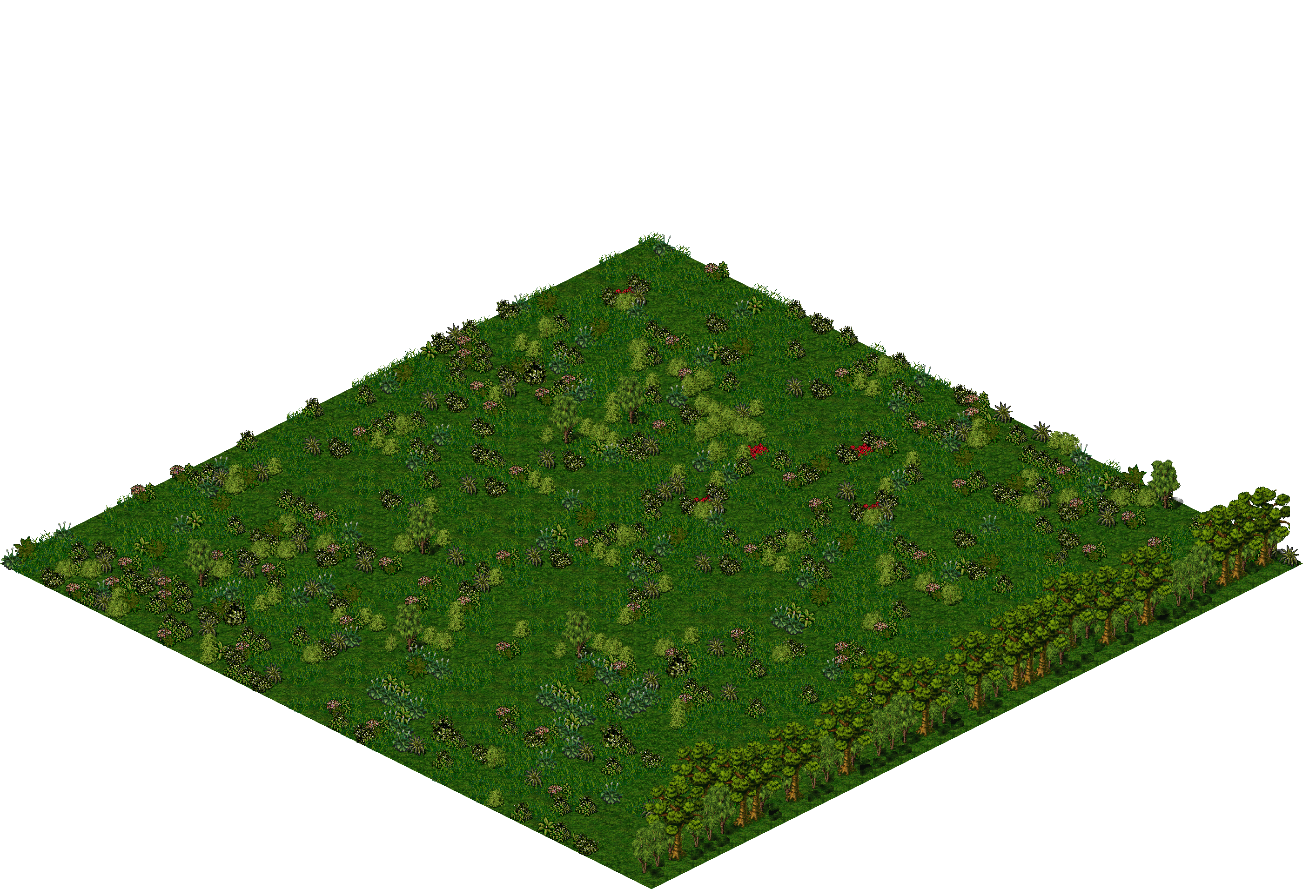 Grasslands 18 rendered terrain map